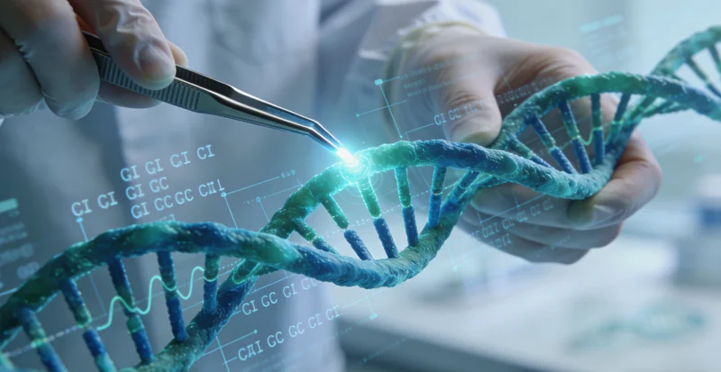 惠州基因检测实验室内的DNA测