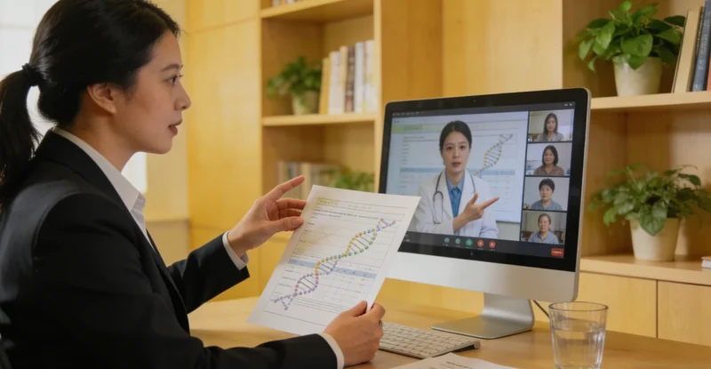 临夏遗传咨询师与咨询者进行沟通