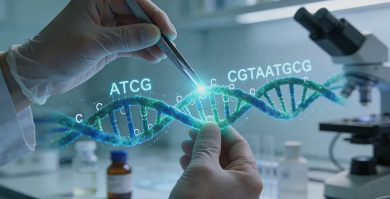 绵阳专业人员在采血进行基因检测