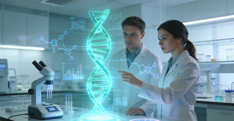 医生在珠海为家庭解读基因检测报