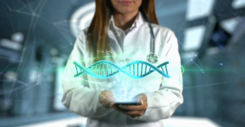 从榆林城市景观远眺象征医疗技术