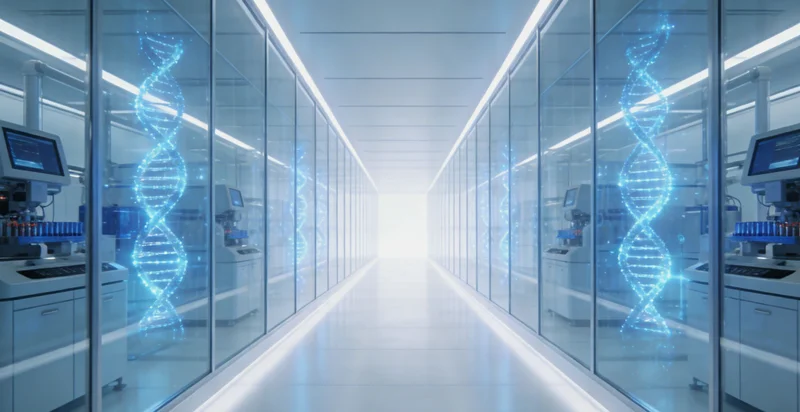 展示人体肠道内复杂多样的微生物