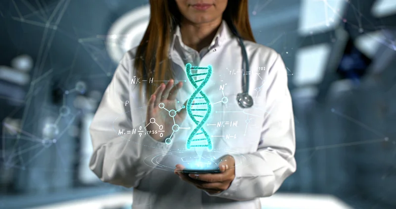 文昌肠癌精准治疗与健康未来概念