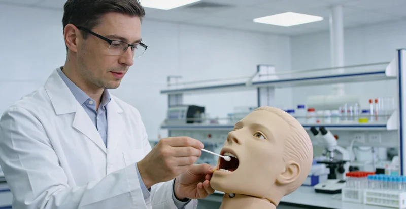 上海家庭收到的天赋基因检测采样