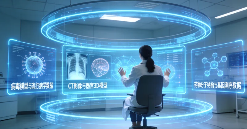 哈密医生在遗传咨询门诊为家庭讲