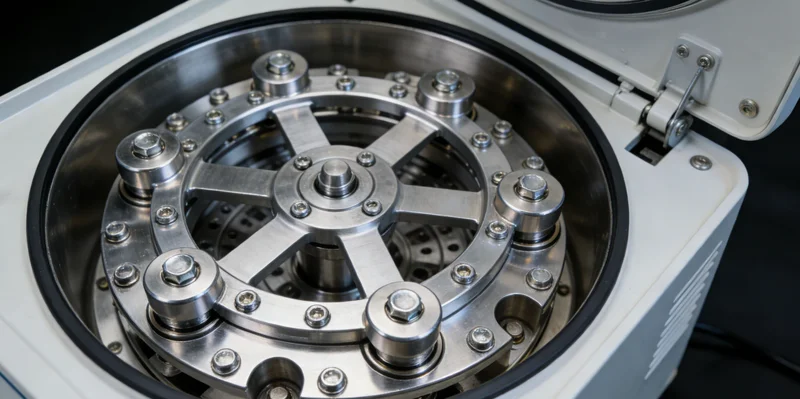 基因检测实验室内,技术人员正在