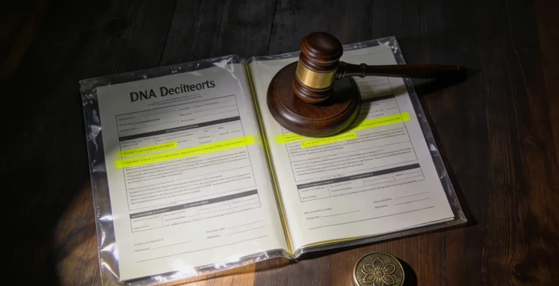 医生与患者家属共同查看检测报告