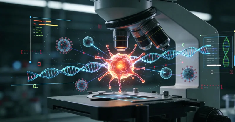 专业实验室进行基因测序数据分析