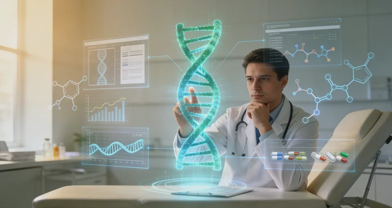 吉林家庭接受遗传咨询师解读基因