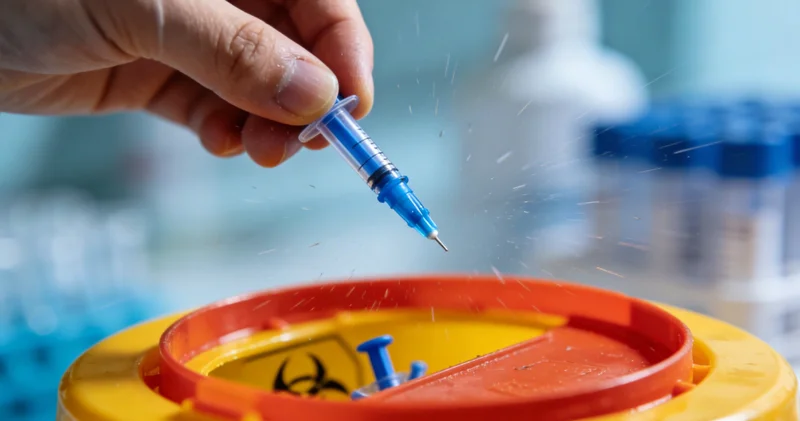 实验室技术人员正在进行PCR基