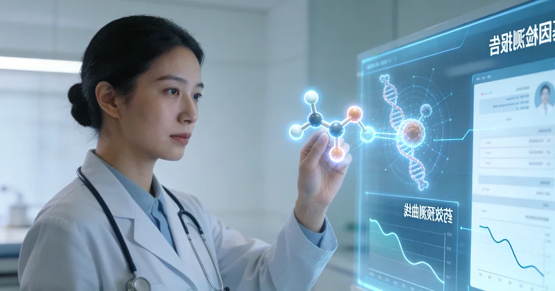 开封医生向患者解读基因检测报告