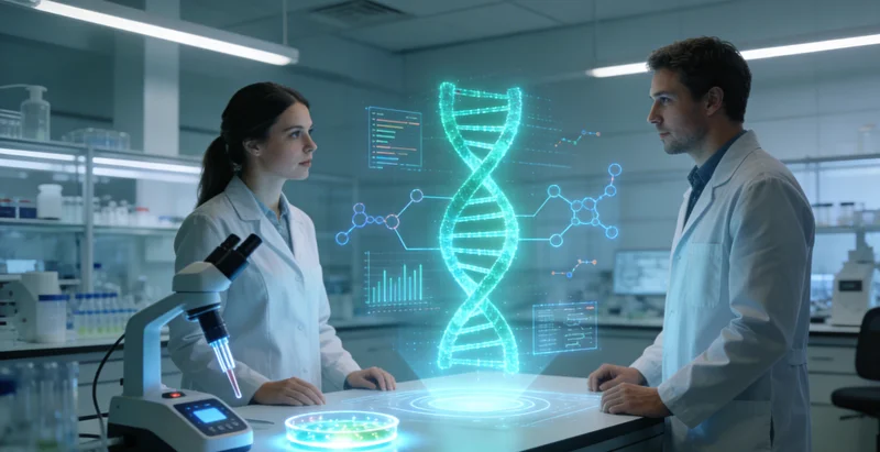 长沙年轻夫妇讨论基因检测报告进