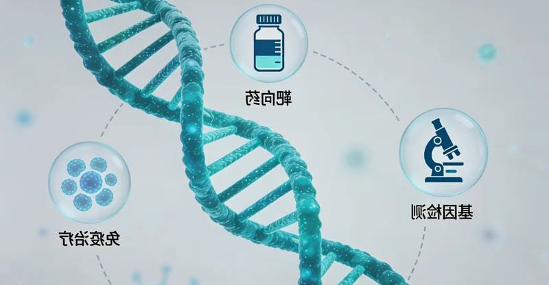平度肺癌靶向治疗示意图