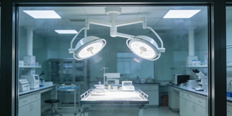 专业实验室内,技术人员正在操作