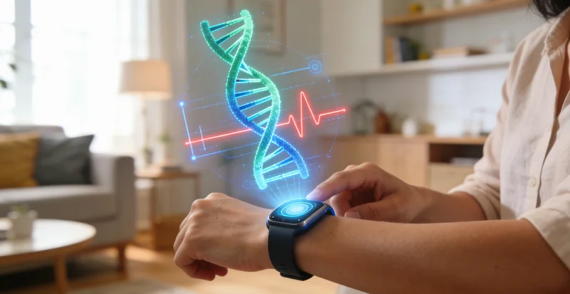 准旗家庭共同讨论基因检测报告