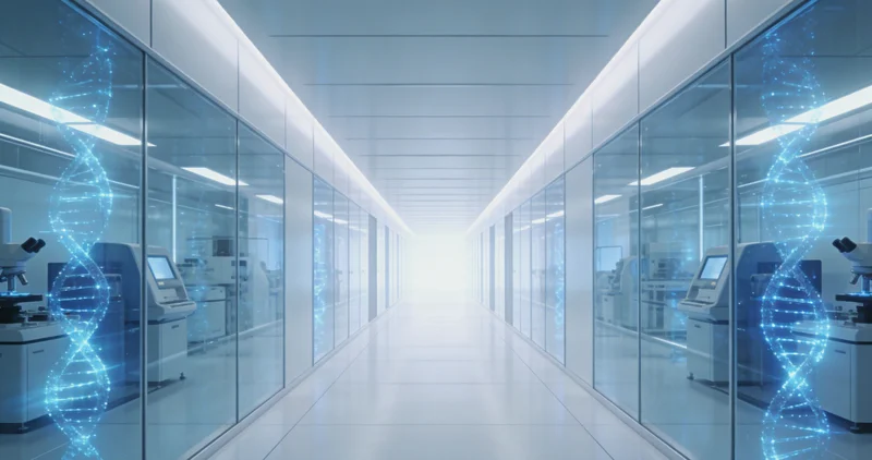 摆放在德阳家庭桌面上的基因检测