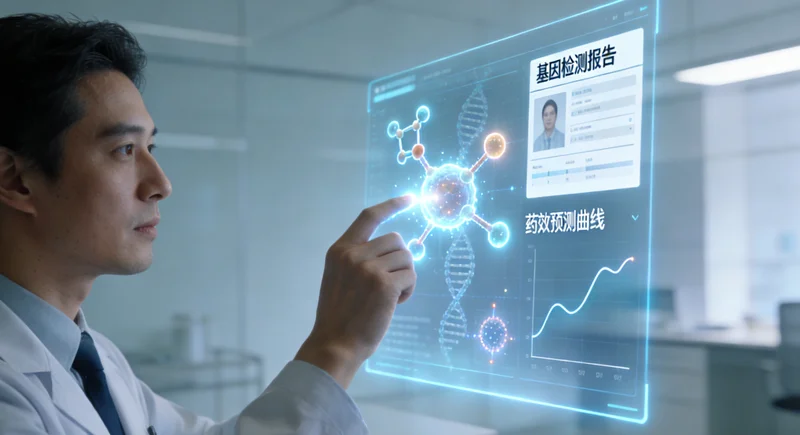 甘孜州居民正在进行无创基因检测