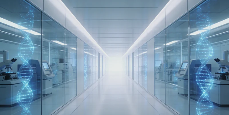 一位中年男性在车内查看医学检测