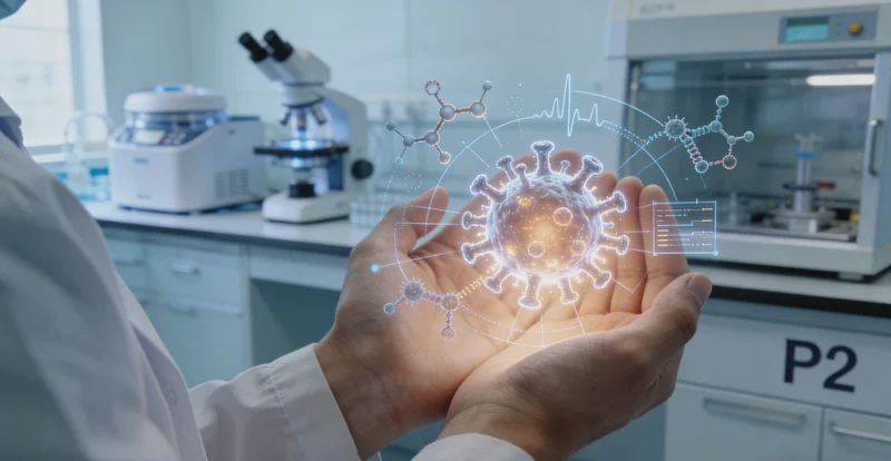 三沙母亲带孩子进行听力检查场景