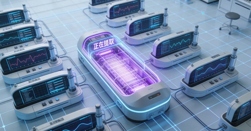 广州基因测序实验室技术人员进行