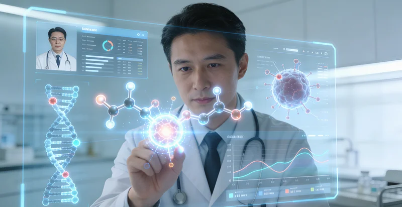 遂宁家庭与医生共同查看基因检测