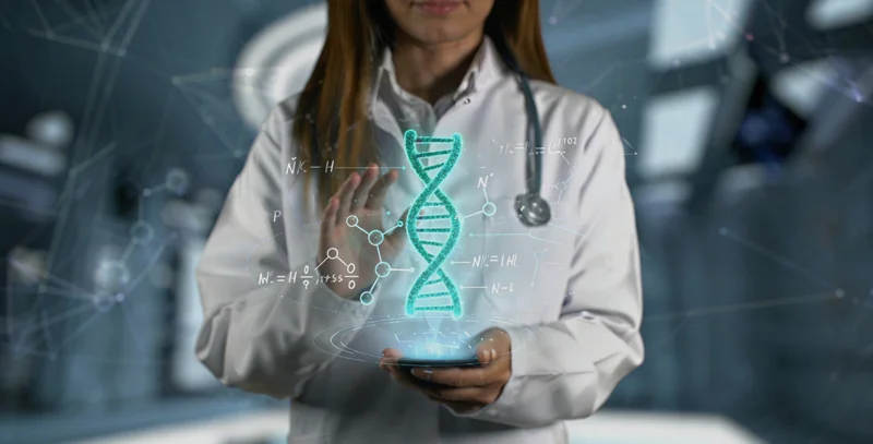 周口市民在医院进行遗传咨询与采