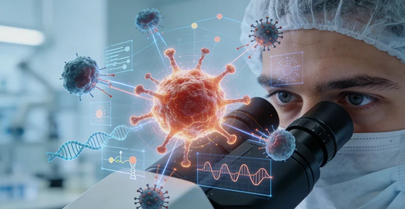 家庭成员共同查看和理解基因检测