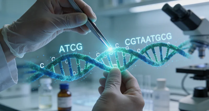 阿坝州家庭与医生查看基因检测报