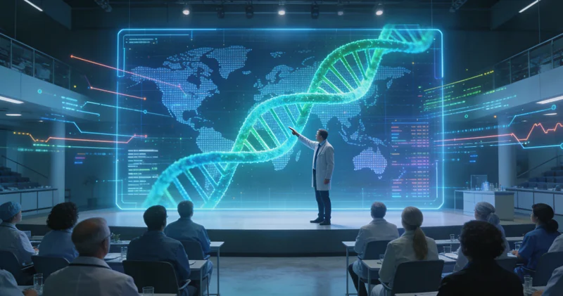 基因测序技术与数据解读概念图