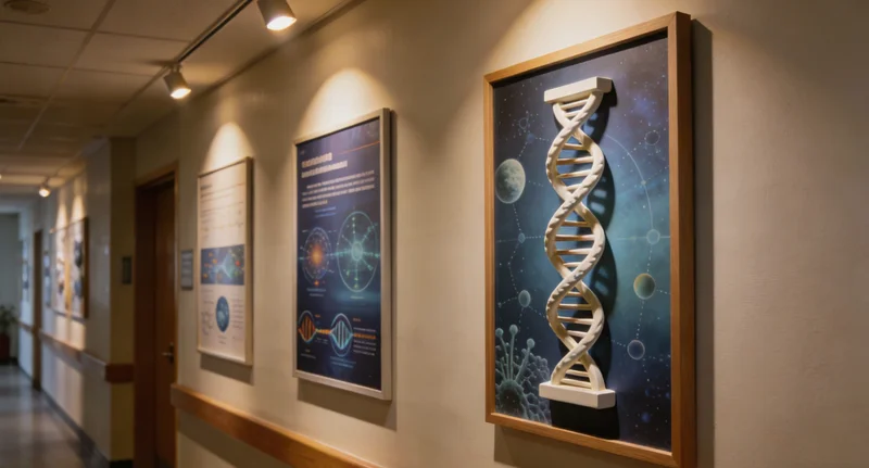 医院实验室常规检测场景示意