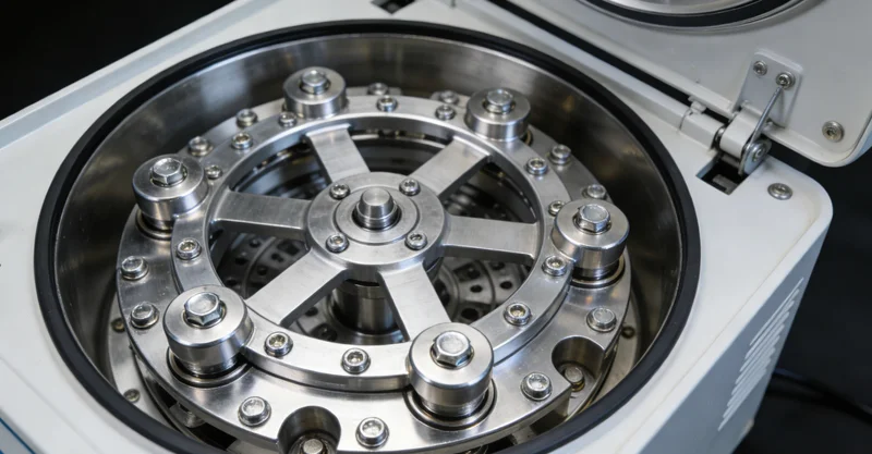 专业基因检测实验室内部,展示技