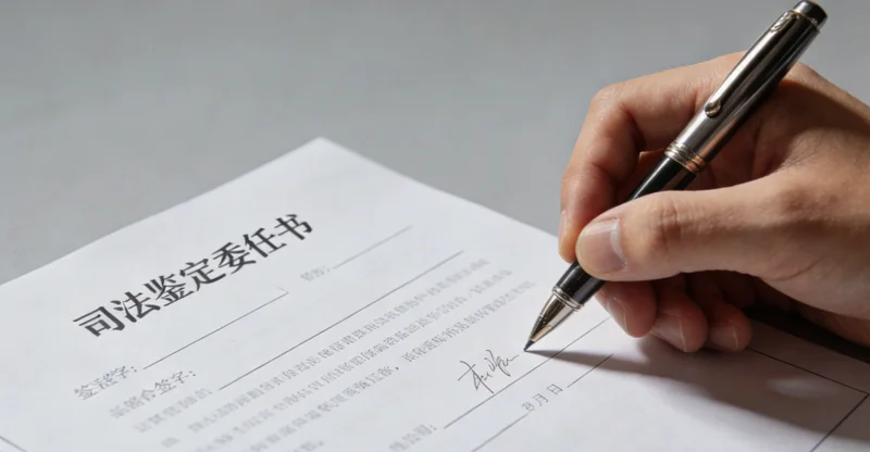 一份盖有司法鉴定专用章的正式检