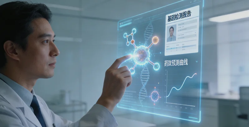 大同家庭共同查看基因检测报告并