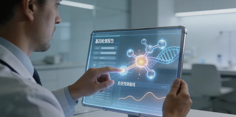 湛江市民在医院进行基因检测采样