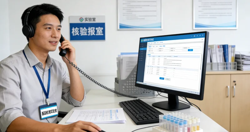 阿勒泰遗传咨询师与家庭进行面对