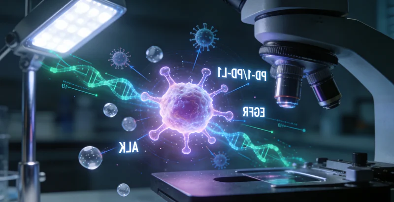 准旗肺癌患者与医生讨论PIK3