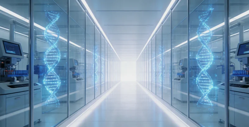 一张展示万核基因检测报告样张的