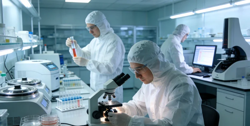 一份清晰的基因检测报告特写,上