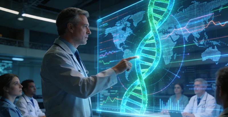 玉林遗传咨询师向夫妇讲解NSH