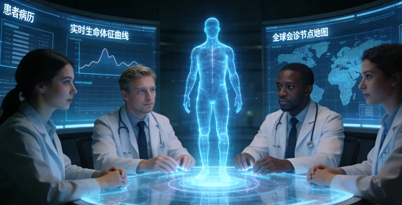 准旗患者与医生咨询基因检测场景