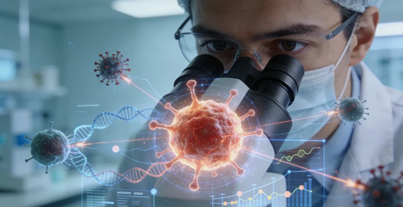 在咸阳医院进行基因检测采样场景