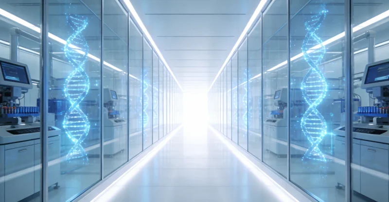 医生正在向患者家属展示并解释m