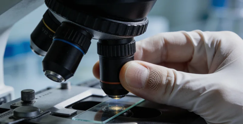 专业医生在办公室内仔细分析肠道