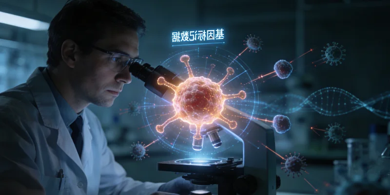 乌后旗基因检测实验室分析切片