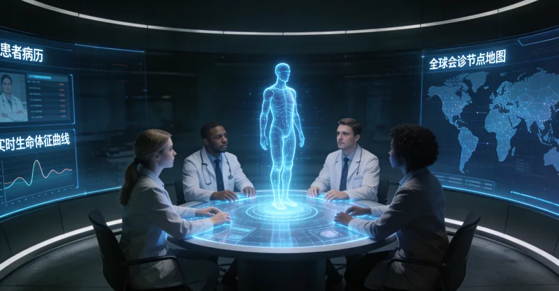 白城医生向家庭进行遗传咨询和报