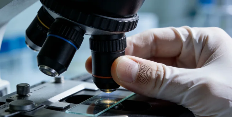 医生在电脑前共同分析基因检测报