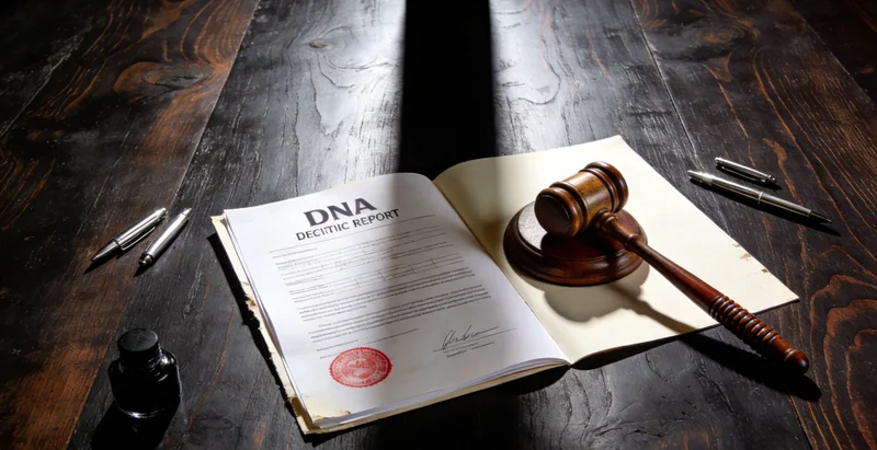 一张基因测序报告的特写,旁边有