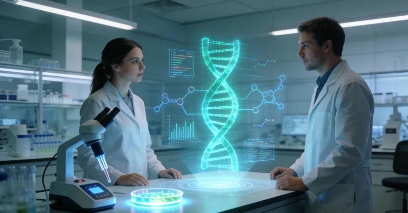 象征天水基因治疗与医学研究的未