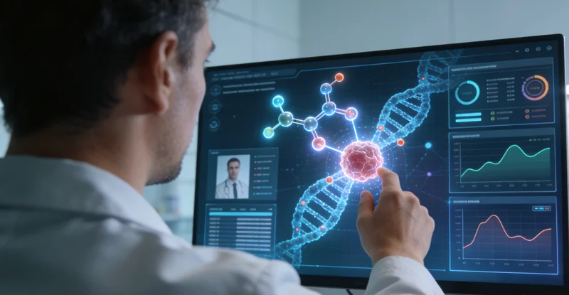 南充家庭与医生查看基因筛查报告