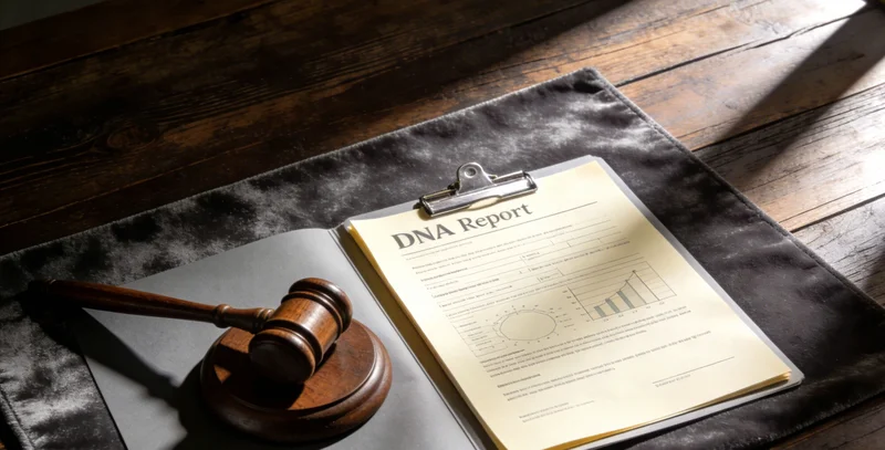 一对中年夫妇在家中认真查看并讨